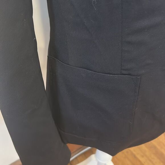 Gap deep navy button front blazer Size 6 EUC - Picture 4 of 12